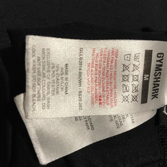 Gymshark Black Skinny Leggings - Picture 8 of 8